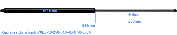 Bansbach C0L0-40-250-548--0XX