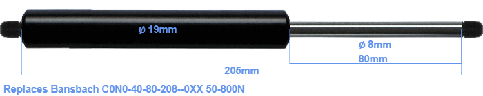 Bansbach C0N0-40-80-208--0XX