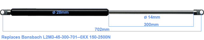 Bansbach L2M3-45-300-701--0XX