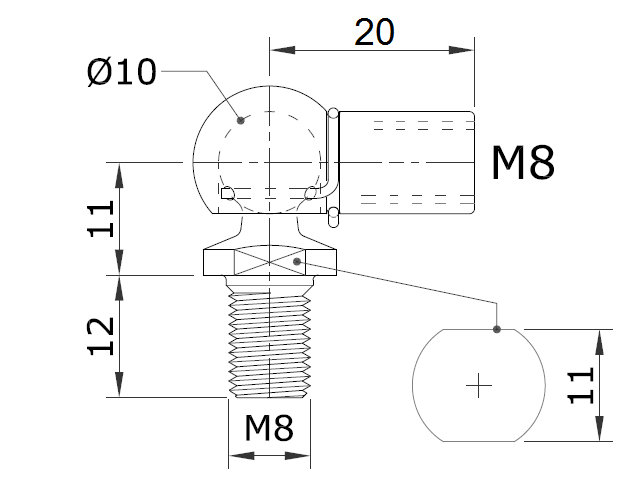 Replacement for Stabilus Lift-O-Mat 083704 0600N 